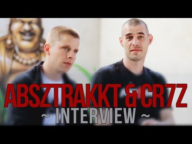 Absztrakkt & CR7Z über Waage & Fische, Drogenkonsum, Techno, Liebe und Geld - Interview