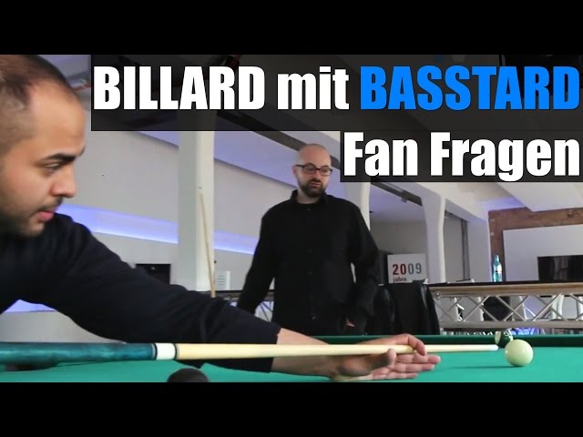 BILLARD mit BASSTARD Fan Fragen: Shisha mit Farid Bang, Orgi, Prinz Pi Album, Iran, Blokkmonsta, PA