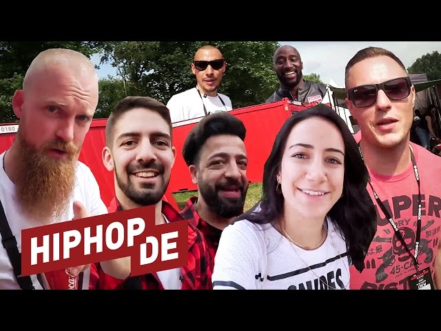 Der geilste Job der Welt? Hiphop.de Family backstage auf dem Out4Fame Festival!