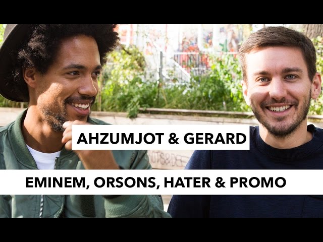 Gerard trifft Ahzumjot: Eminem, Hater, Die Orsons & Promo-Phasen (16BARS.TV)