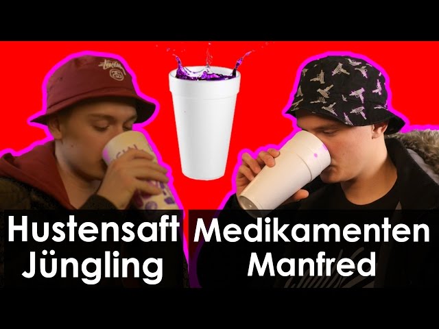 Codein trinken mit Hustensaft Jüngling und Medikamenten Manfred - Interview