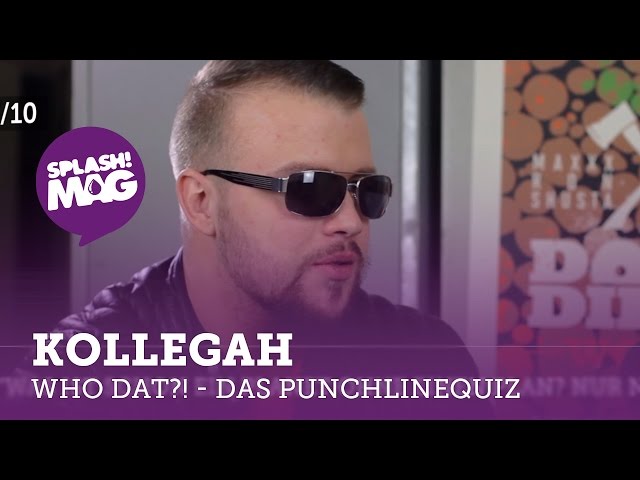 WHO DAT?! – Kollegah im Punchline-Quiz (splash! Mag TV)