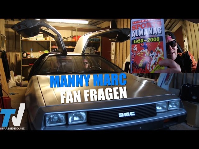 MANNY MARC Fan Fragen: Zurück In Die Zukunft, Atzen, Berlin Crime, Frauenarzt, Europa Tour, DeLorean