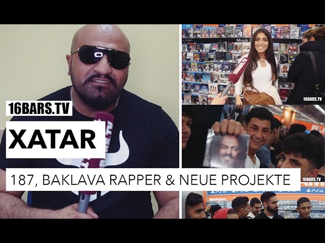 Xatar Autogrammstunde: 187 Strassenbande, Baklava Rapper und nächste Projekte (16BARS.TV)