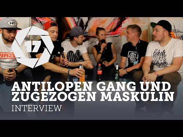 Zugezogen Maskulin und Antilopen Gang im Interview (splash! 17)